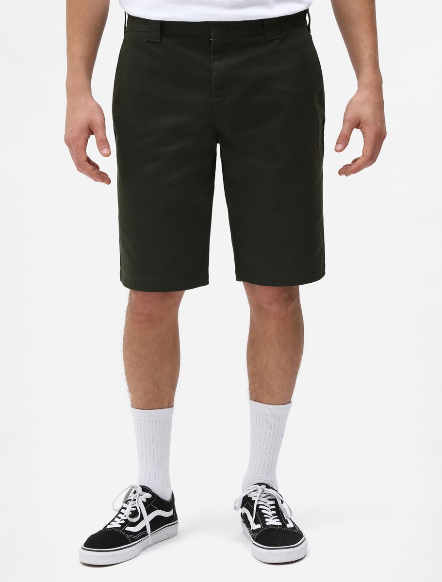 Dickies slimfit shorts olivgröna 