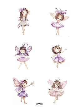 Reprint Klippark  A4 0111 -Fairies 2