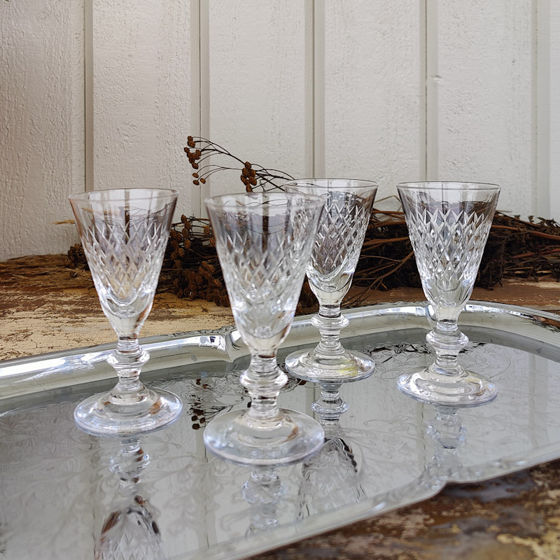 Diamant snapsglas från Kosta