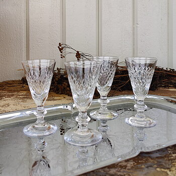 Diamant snapsglas från Kosta
