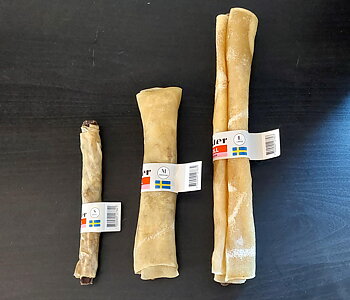 Monster Rawhide Beef Roll - Filled with Pork S, M, L