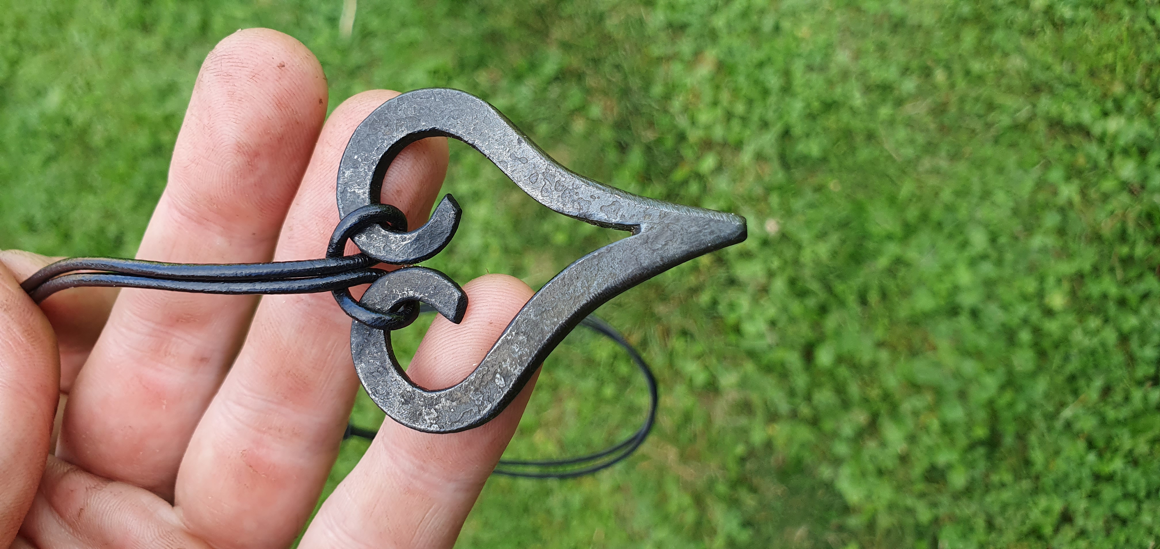 Handsmitt Hjärta-Halsband - 2
