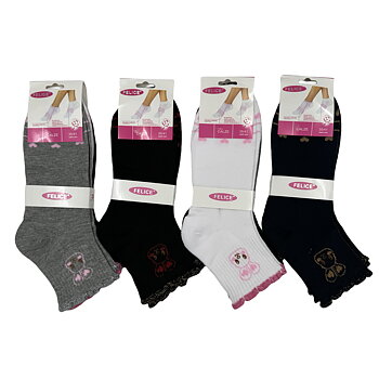 Strumpor KANIN, Stl 35-41, 12-pack