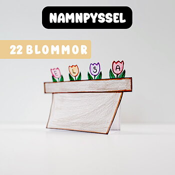 Namnpyssel - Blommor som namn