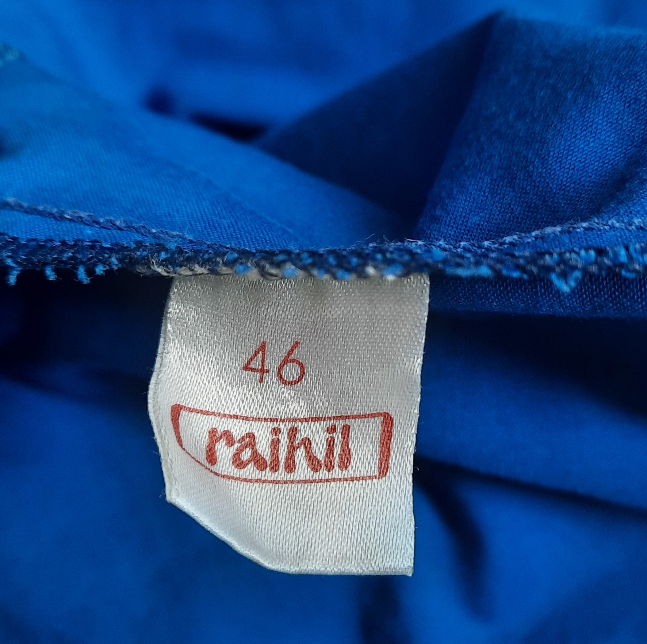 Bomullsklänning i rymlig modell storlek L-XL, Raihil Finland Vintage - 4