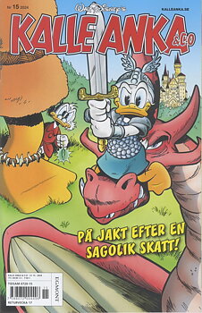 Kalle Anka & CO nr 15 2024, På jakt efter en sagolik skatt!
