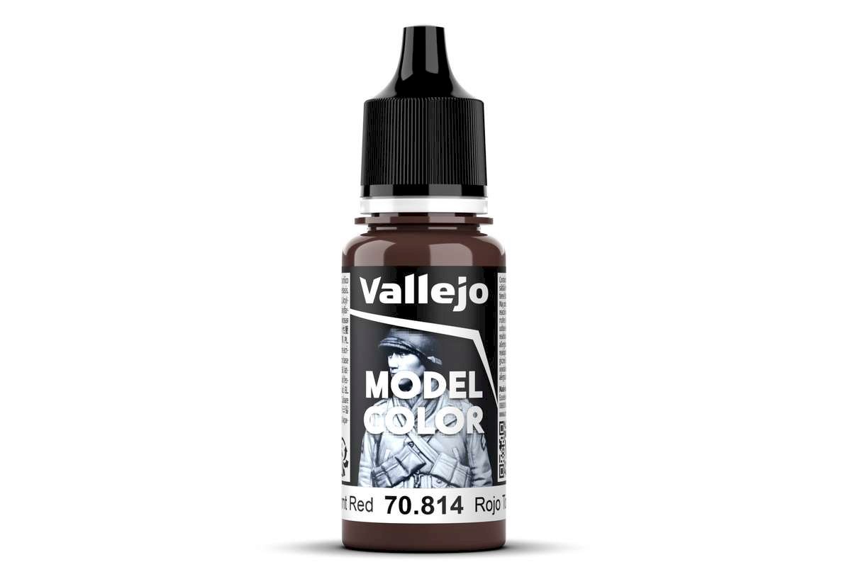 Vallejo 70814 Burnt red mat 17ml/18ml