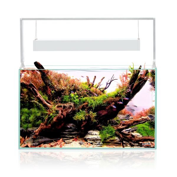 Aquael Ultrascape 60 Akvarium Snow LxBxH: 60x30x36 cm, 64 liter