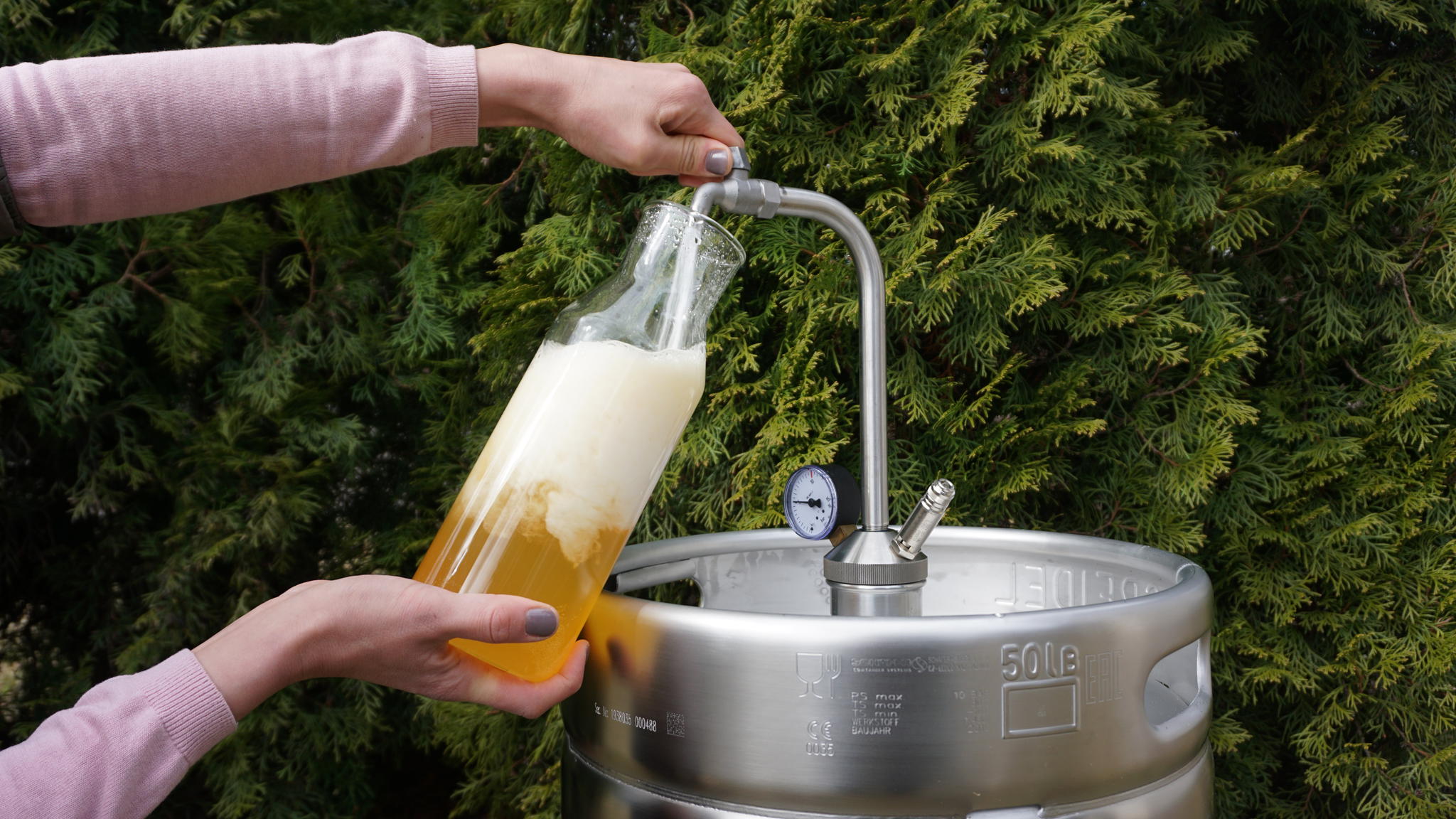 RVS Drukvat Speidel, 50 Liter  - 11