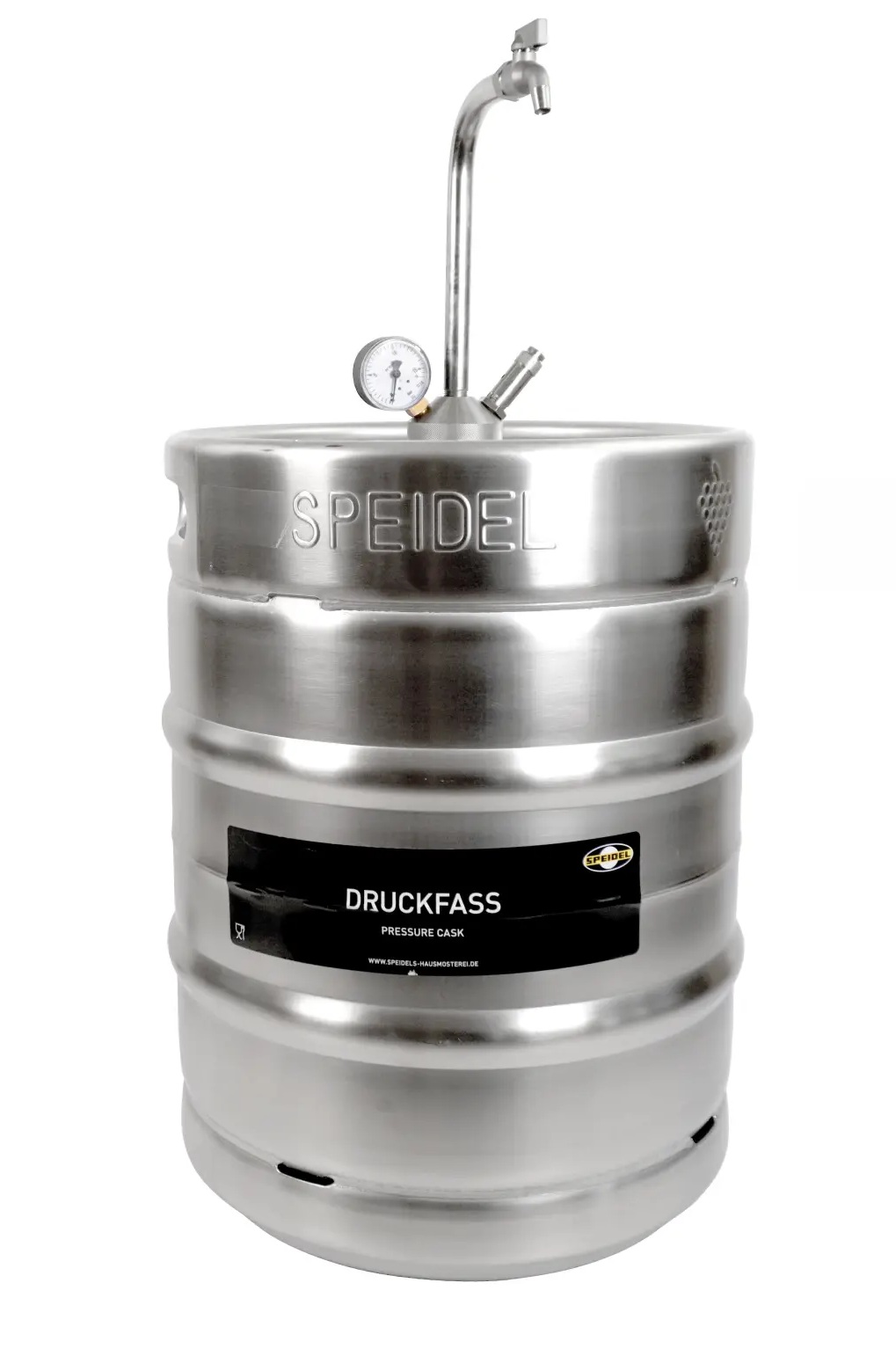 RVS Drukvat Speidel, 50 Liter 