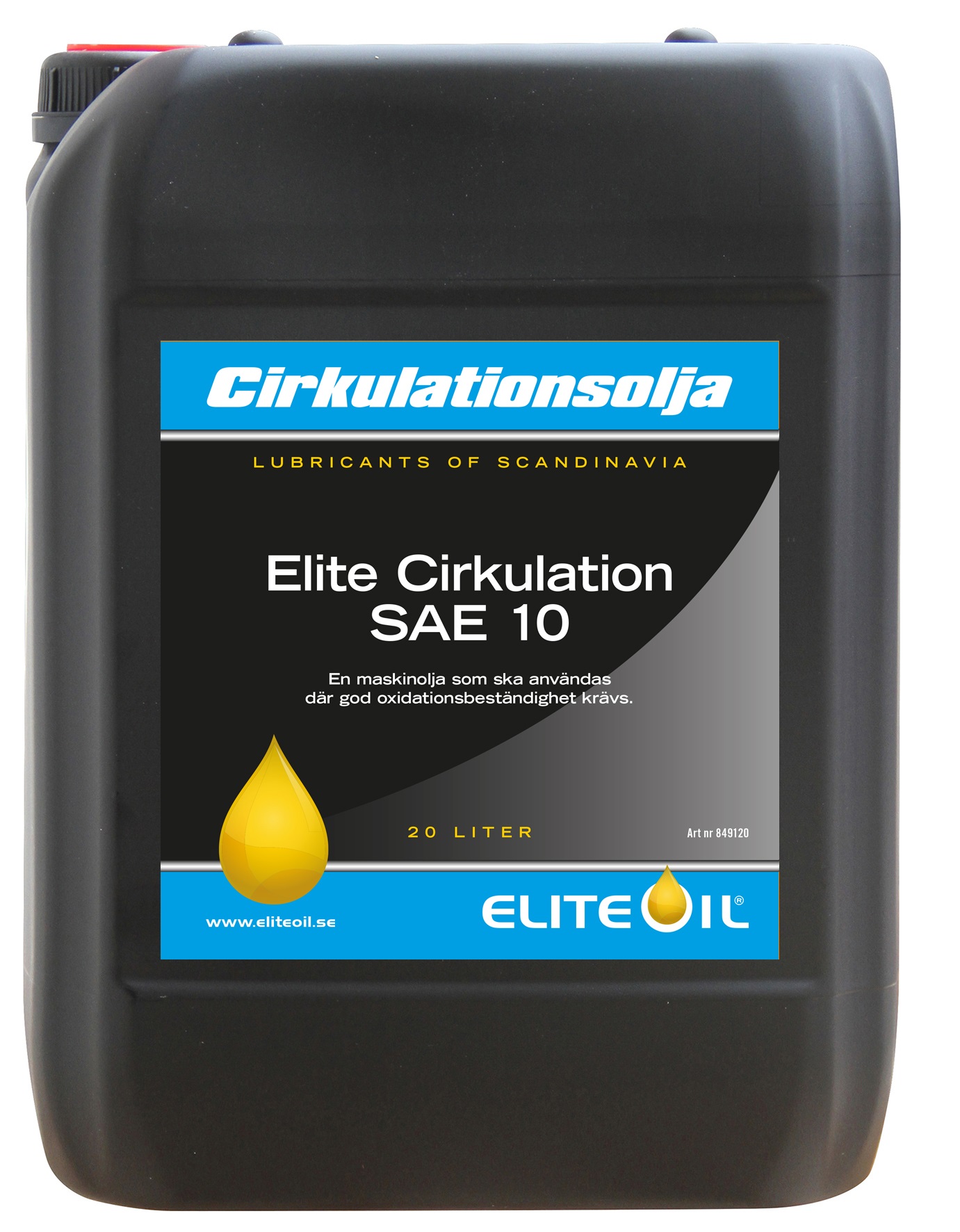 ELITE CIRKULATIONSOLJA 10 20 LITER