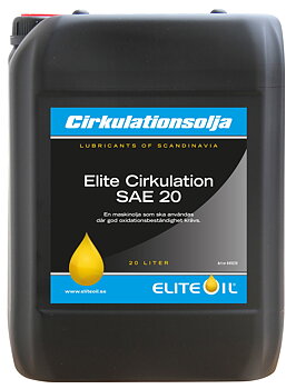 ELITE CIRKULATIONSOLJA 20 20 LITER
