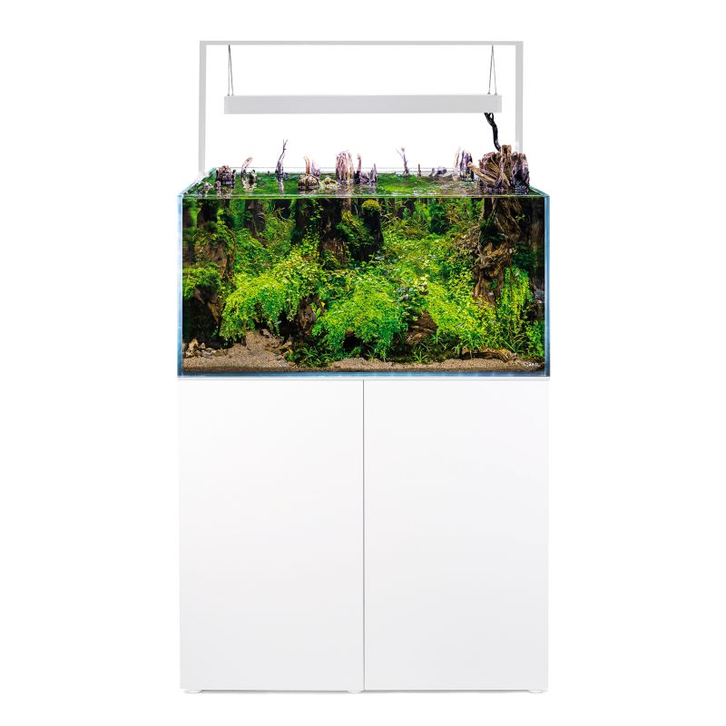 Aquael Ultrascape 90 Paket Snow LxBxH: 90x60x125 cm, 243 liter