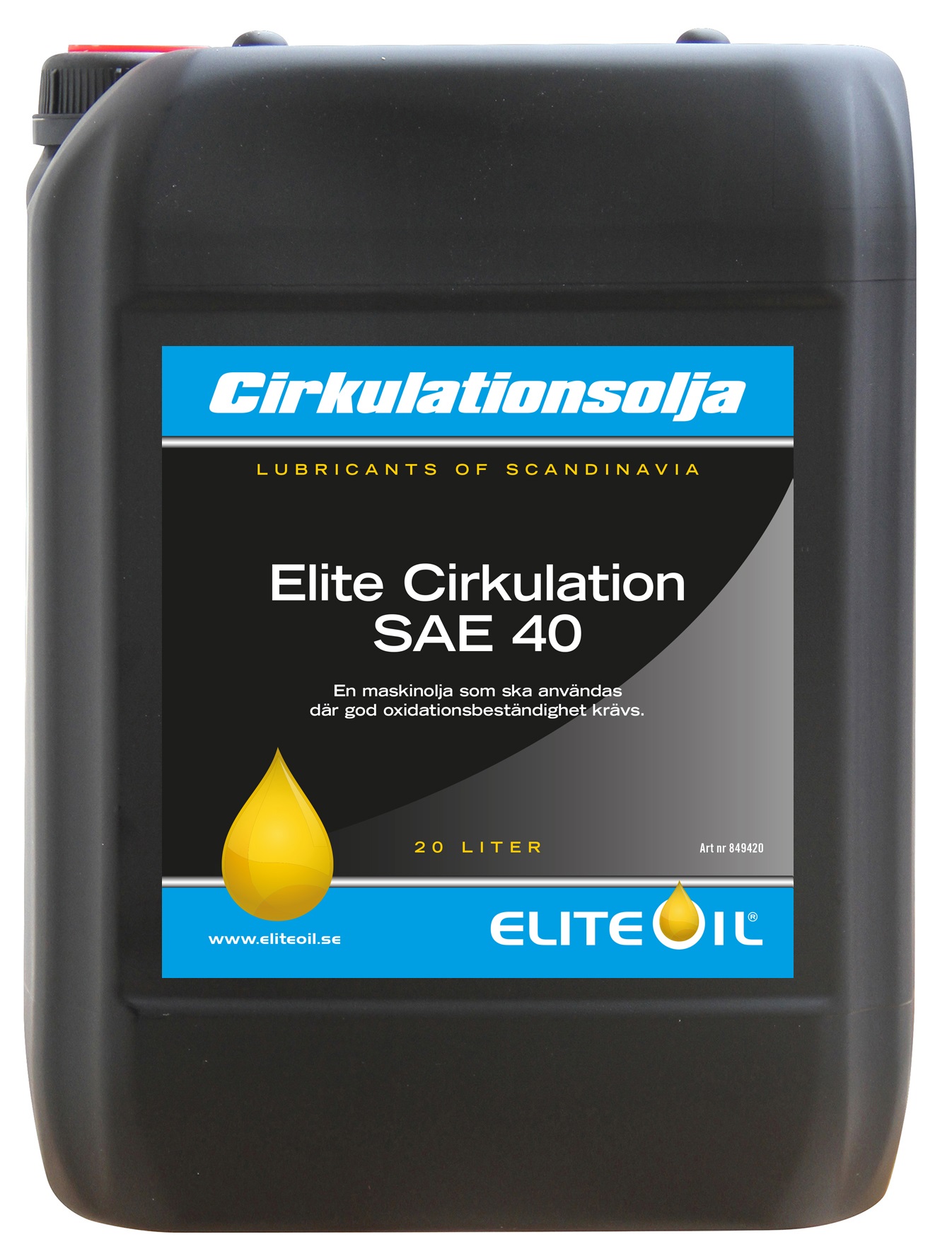 ELITE CIRKULATIONSOLJA 40 20 LITER