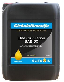 ELITE CIRKULATIONSOLJA 50 20 LITER