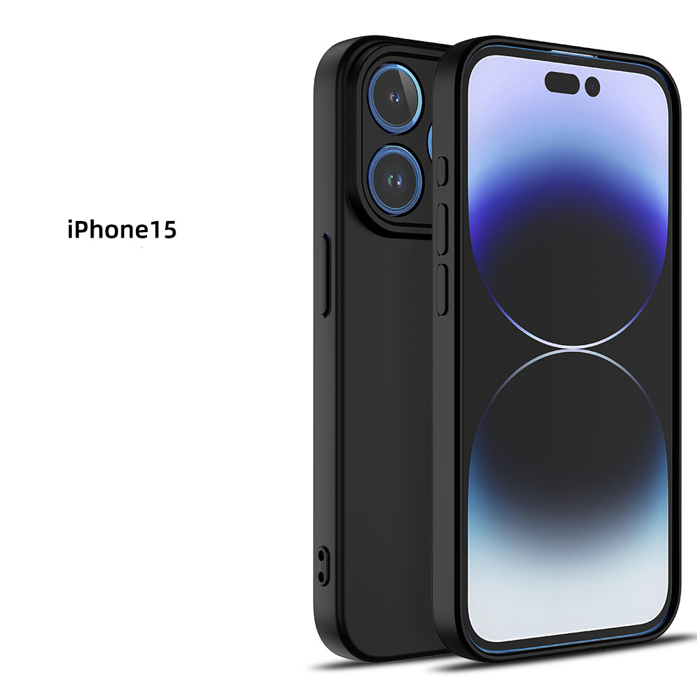 iPhone 15 Case - Microfiber Silicon - 4