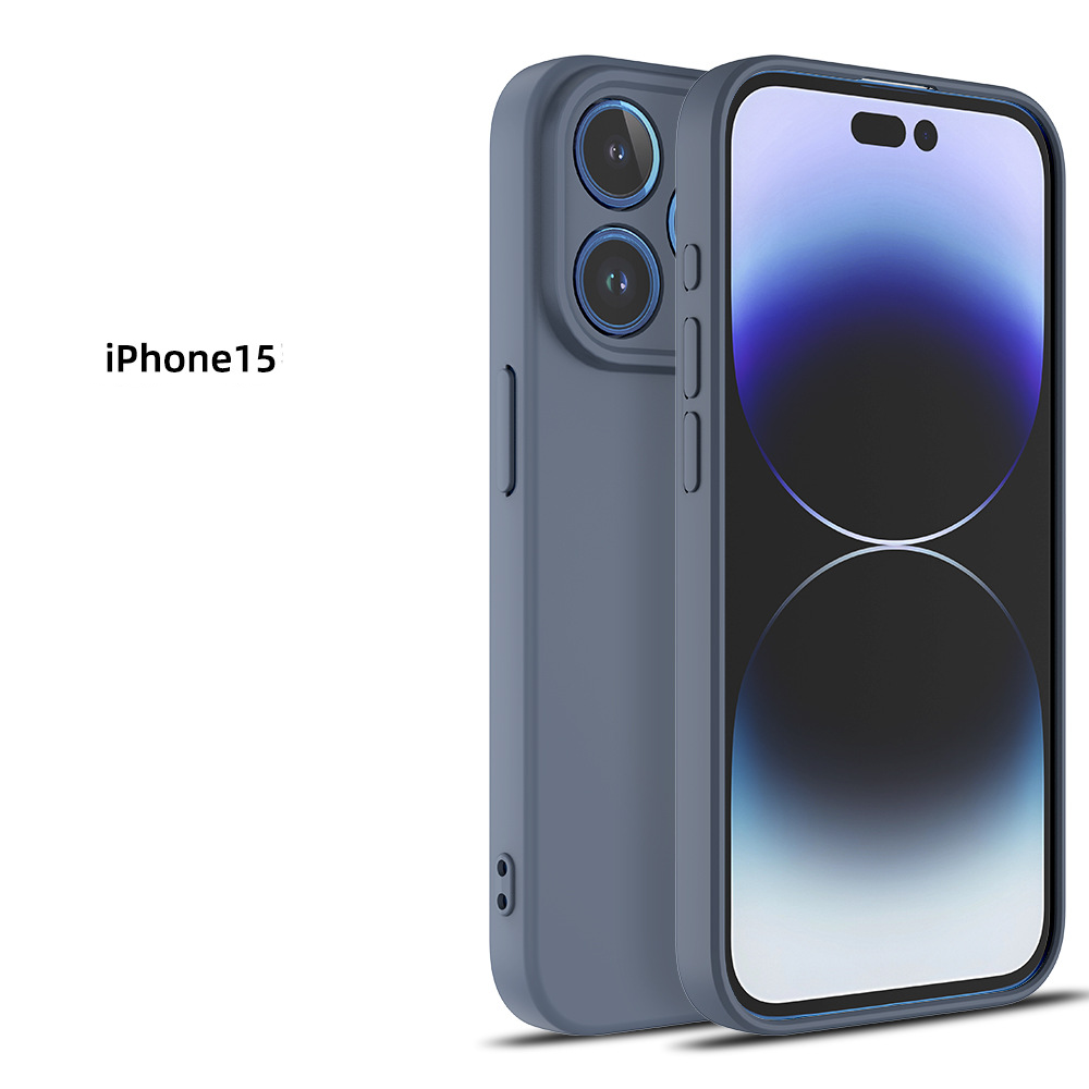 iPhone 15 Case - Microfiber Silicon - 2