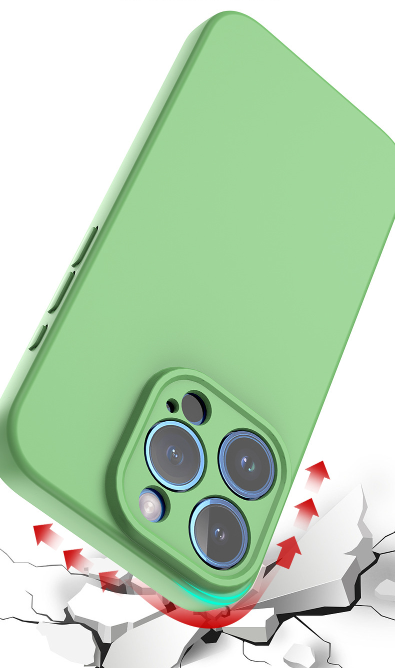 iPhone 15 Pro Case - Microfiber Silicone  - 7