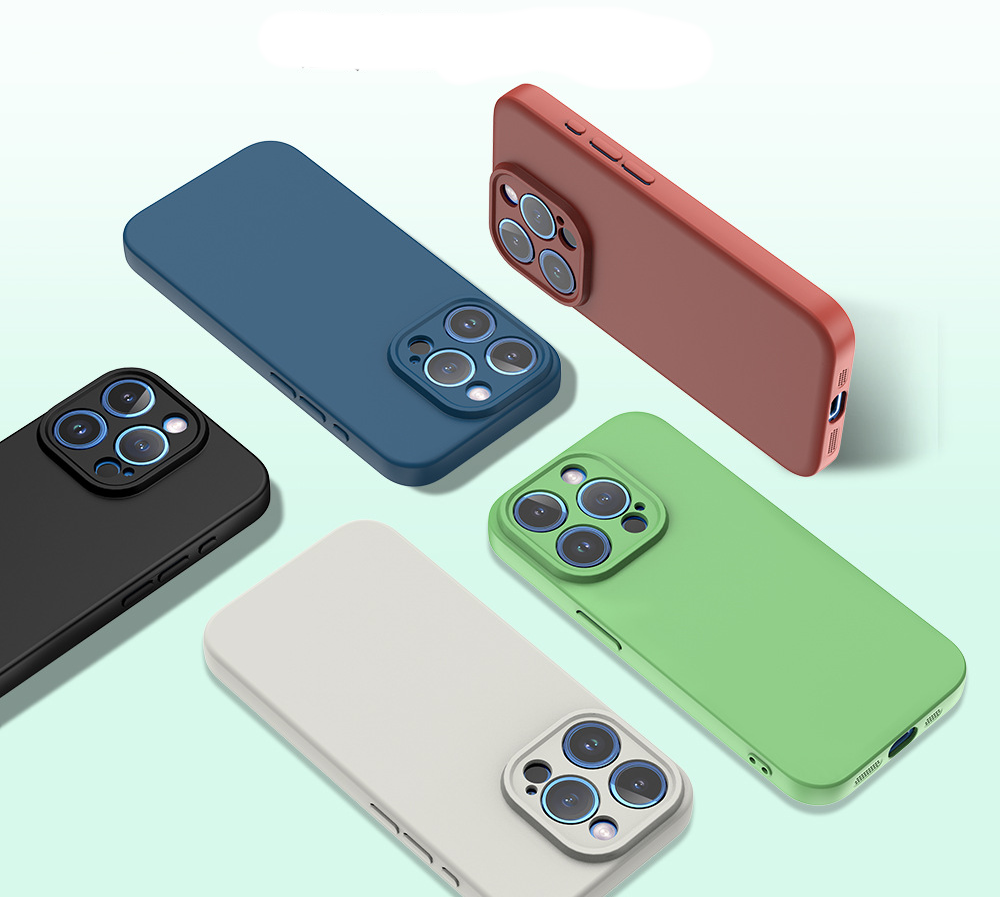 iPhone 15 Pro Case - Microfiber Silicone  - 5