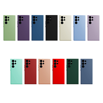 Samsung Galaxy S24 Ultra - Microfiber Silicone Case