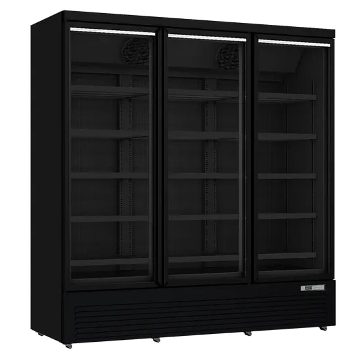 Displayfrys DF1563BD svart, 1563 / 1090 liter