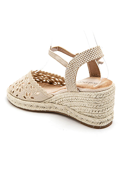 SANDALETTER - BEIGE/NATUR