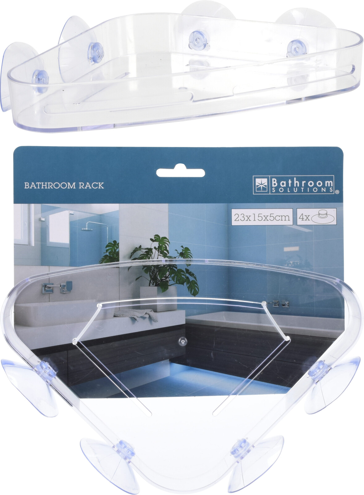 Hörn duschkorg plast - 3