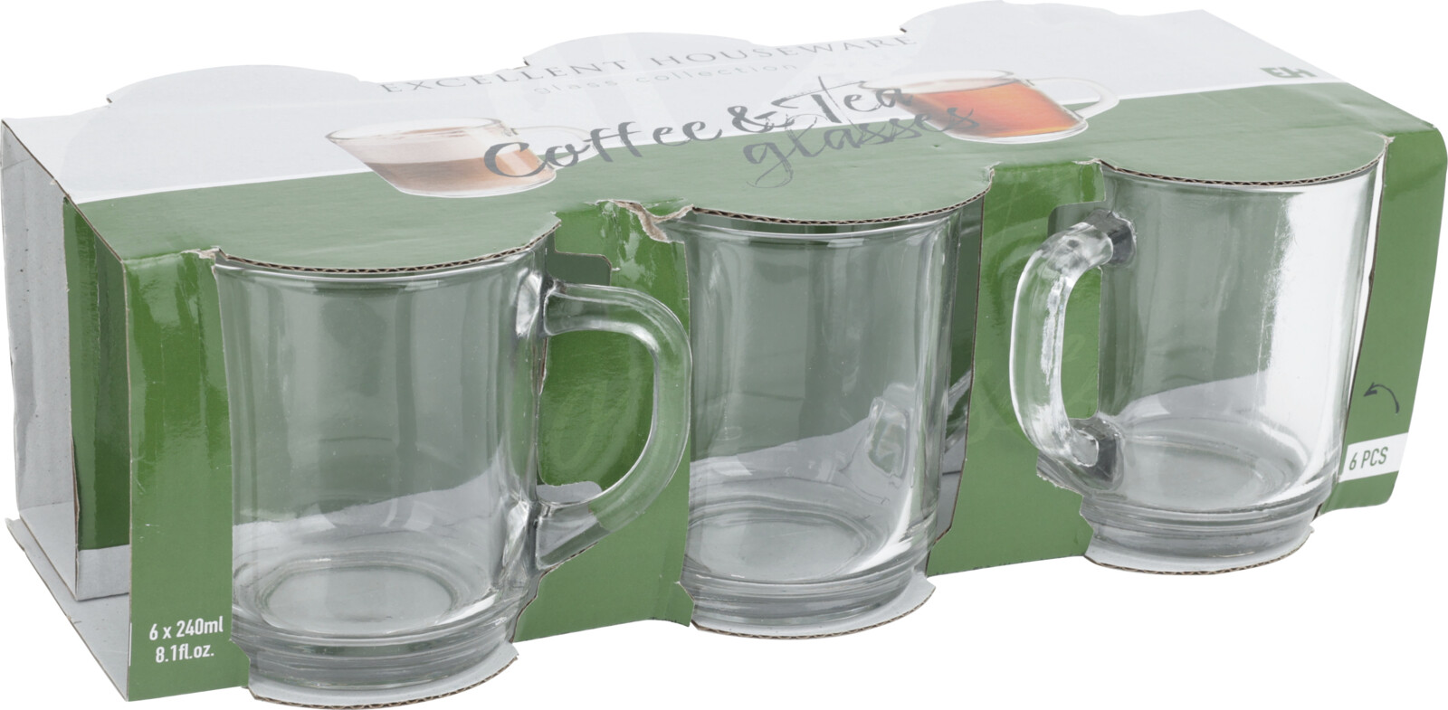 Mugg 6st 240ml