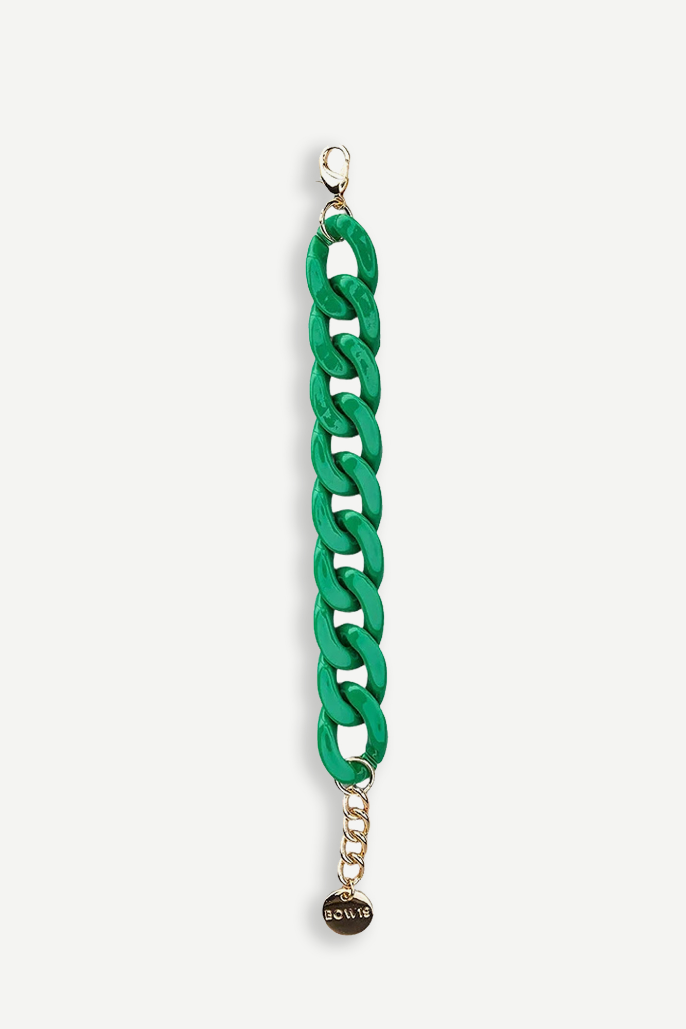 BOW19 Big Chain Bracelet Strong Green