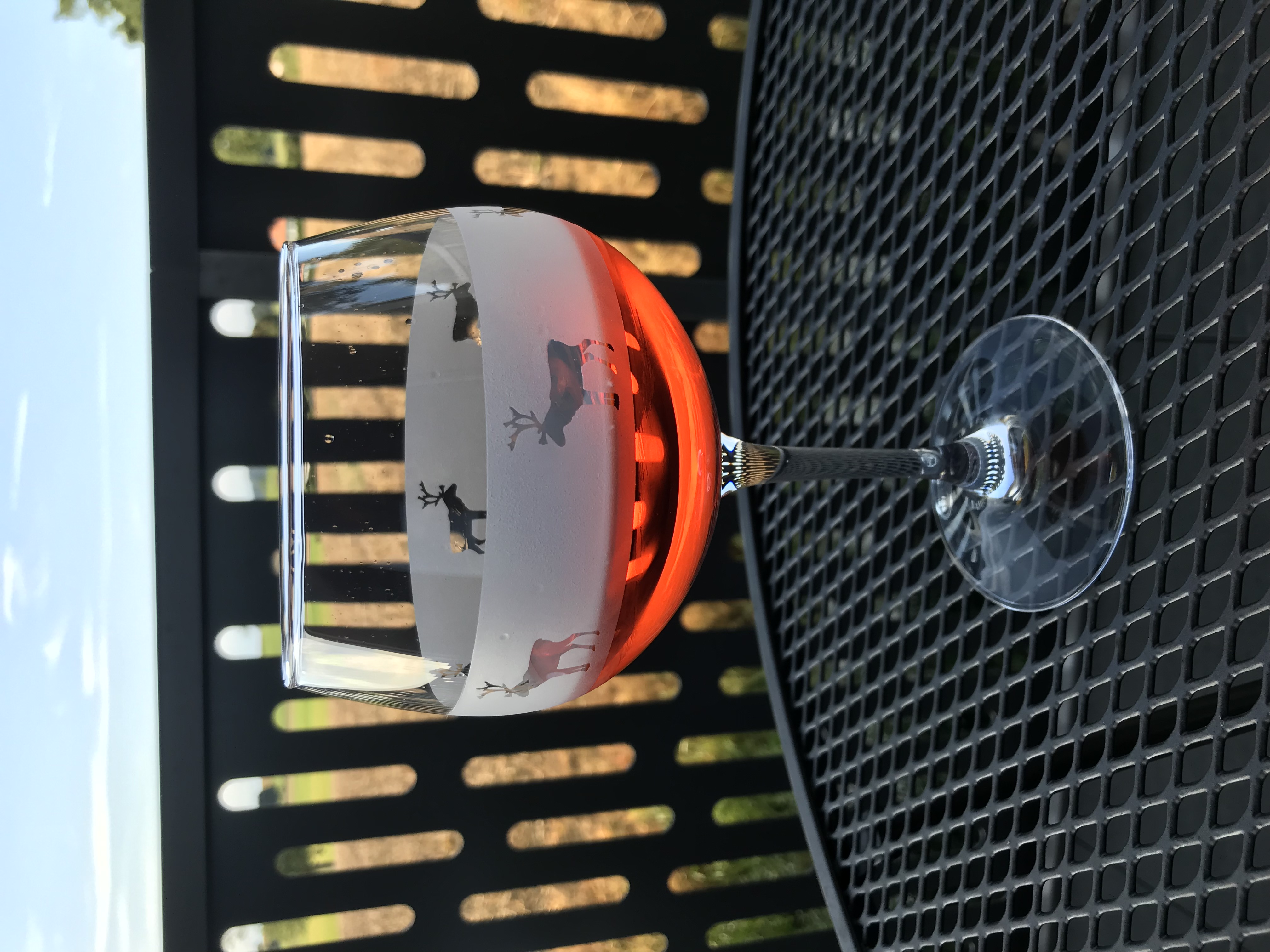 Weinglas / Aperolglas Tier - 3