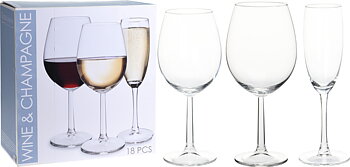 Glas vin & champagne 18st