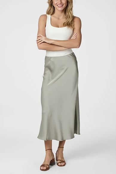 Neo Noir - Bovary Skirt Smoke Green - 2