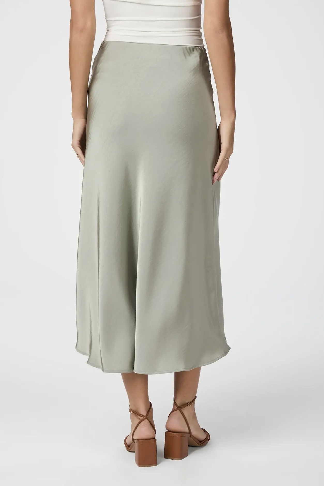 Neo Noir - Bovary Skirt Smoke Green - 3