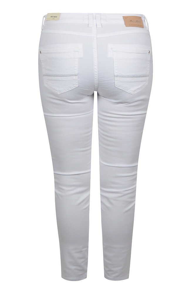 Jeans Naomi treasure ankel vit
