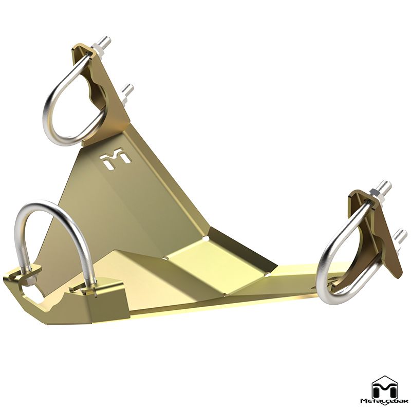 Metalcloak - Rear Dana 44 Differential Skid Plate - Jeep JK & JKU