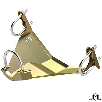 Metalcloak - Rear Dana 44 Differential Skid Plate - Jeep JK & JKU
