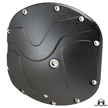 Metalcloak "m" Dana 30 Differential Cover - Jeep JK & JKU