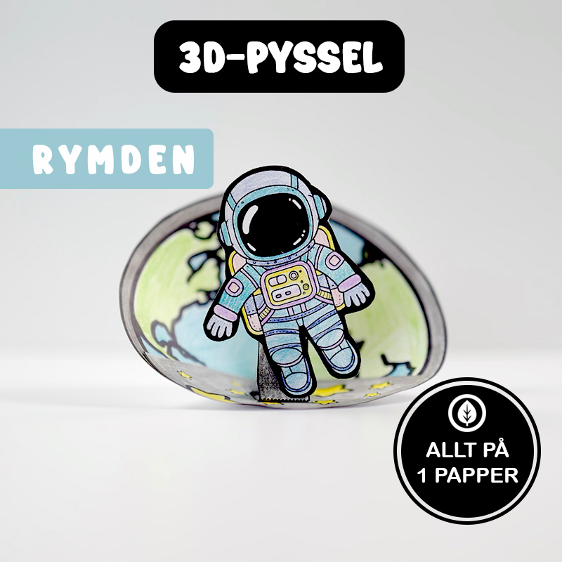 3D-Pyssel Astronaut