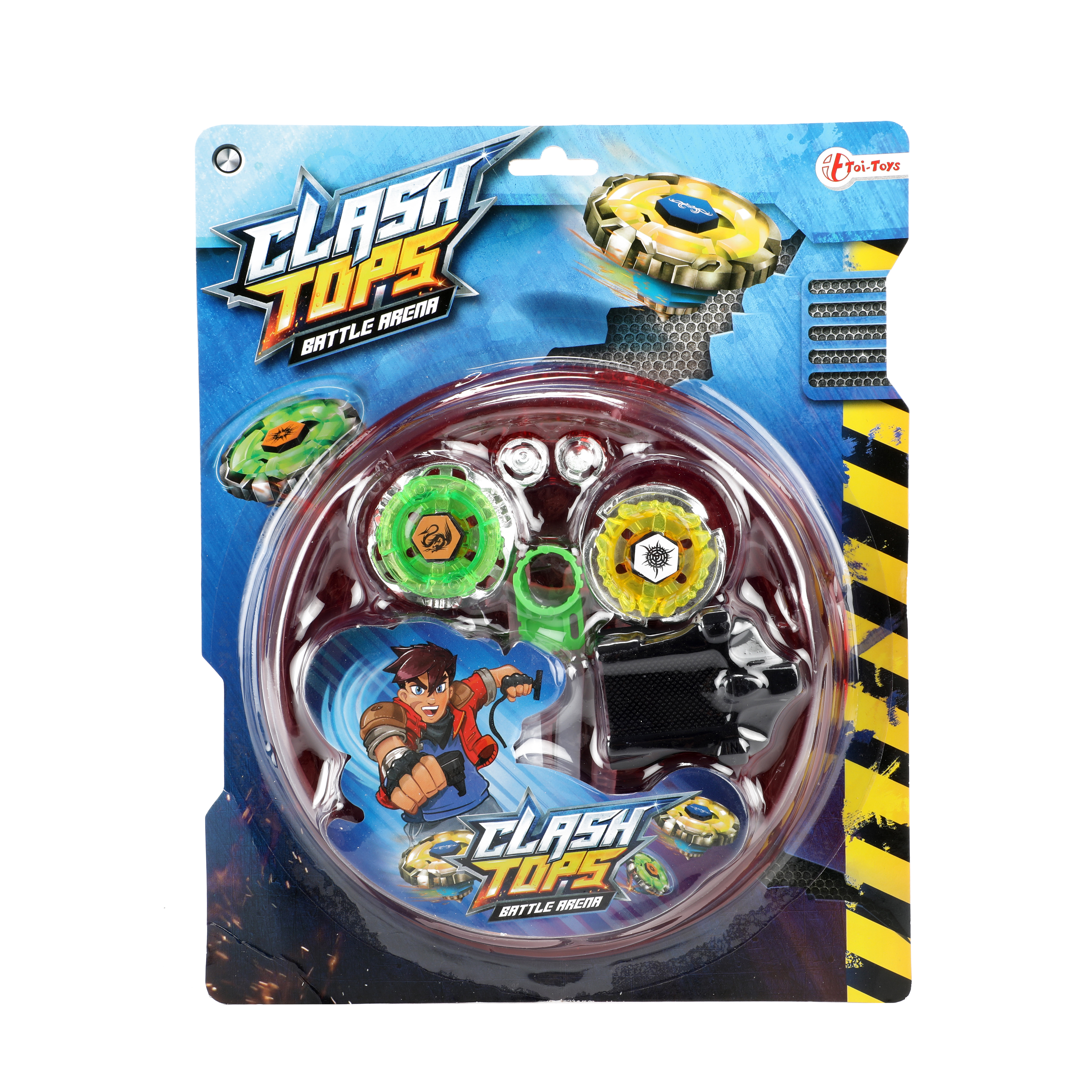 Spinning tops battle