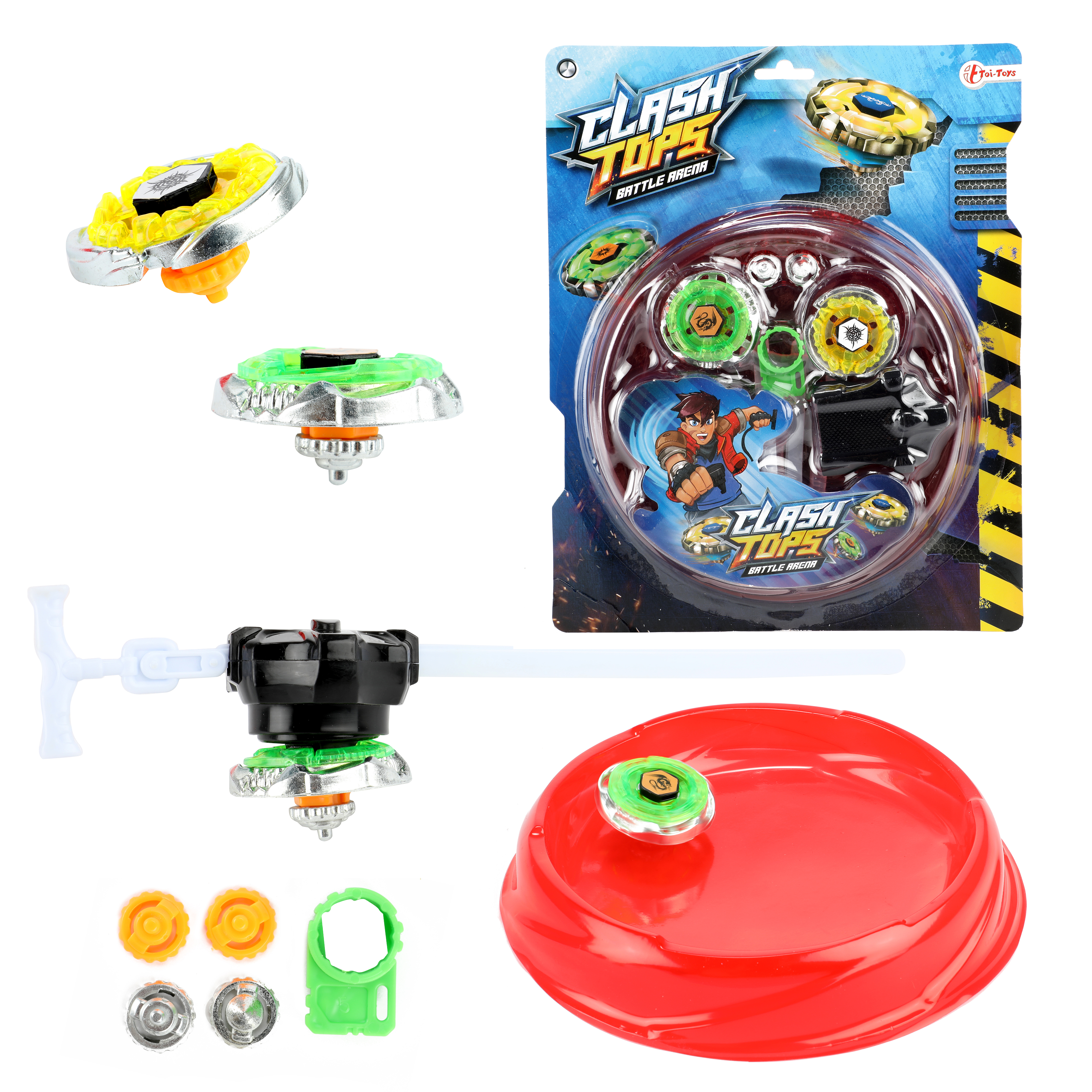 Spinning tops battle - 10