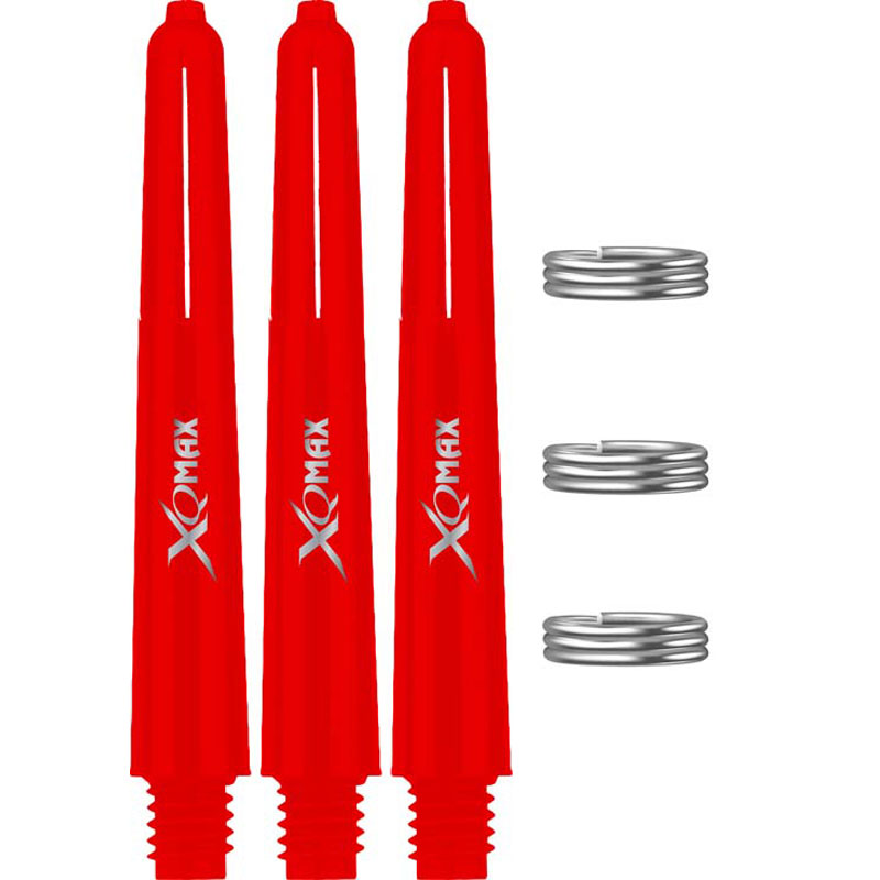 XQ Max PVC Korta med ring Röda 35mm