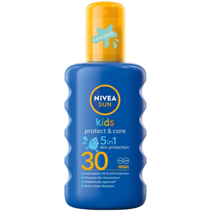 NIVEA SUN Protect & Moisture Kids Sun Spray SPF 30, 200 ml