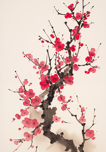 Cherry Blossom No2 - Poster