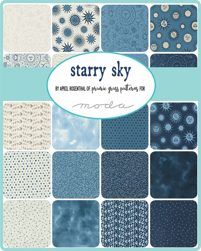 Moda Starry Sky Charm Pack 5"