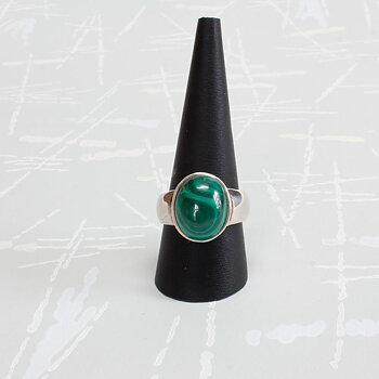 Malakit Silverring