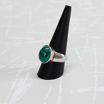 Malakit Silverring