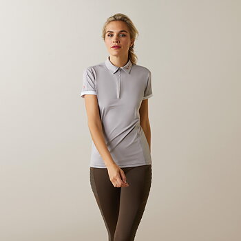 ARIAT WMS BANDERA 1/4 ZIP SS POLO