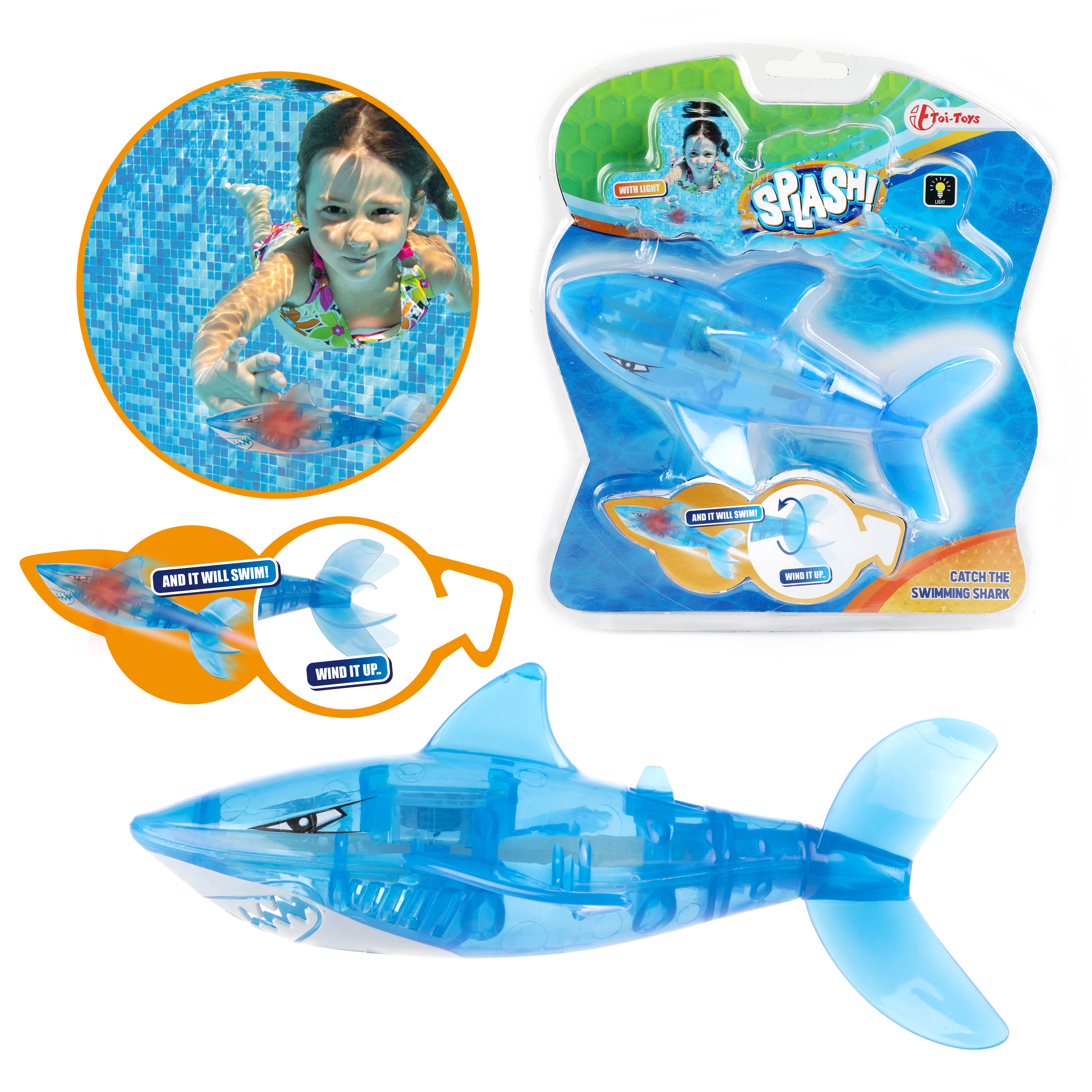 SPLASH catch - simmande haj - 7
