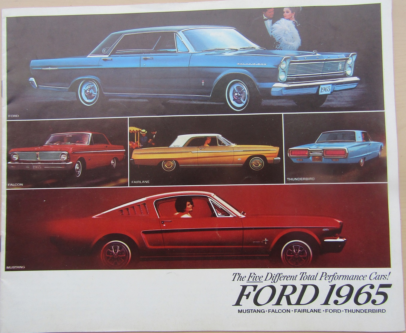 1965 Ford alla USA modeller broschyr Canada