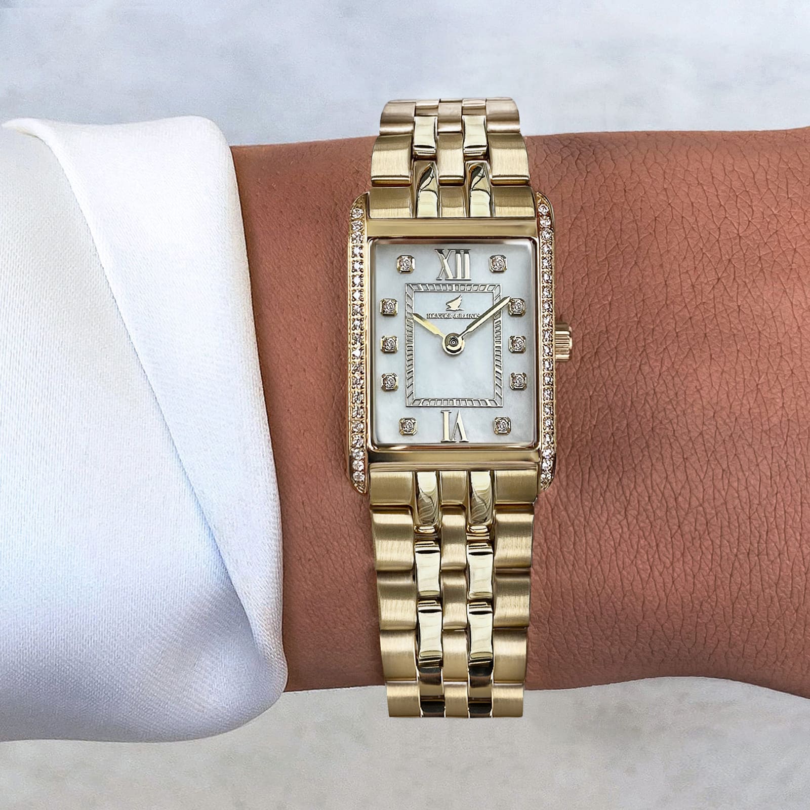 Gala Pavé, Gold & Pearl